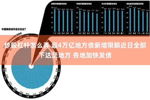 炒股杠杆怎么弄 超4万亿地方债新增限额近日全部下达至地方 各地加快发债