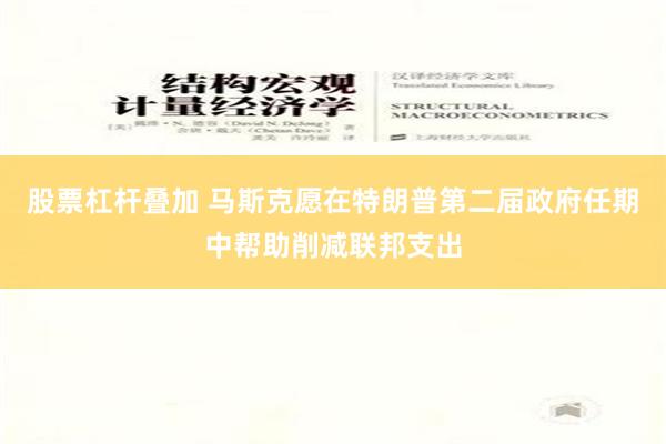 股票杠杆叠加 马斯克愿在特朗普第二届政府任期中帮助削减联邦支出